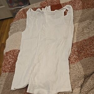 ❤️10/$30 New Kids Under Tanks White Nwot Fruit Of Loom Size 14